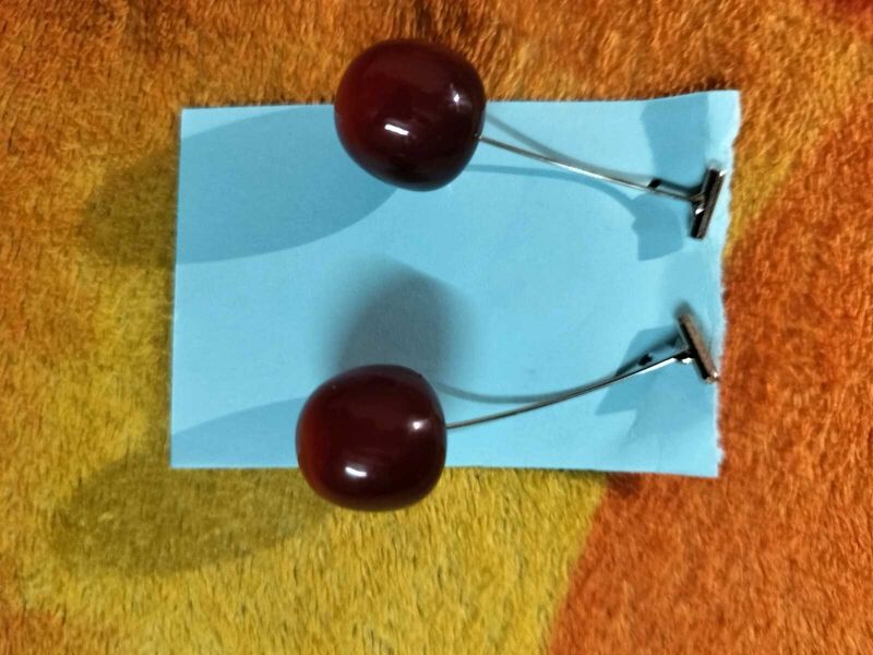 Cute Cherry Brooch Pin