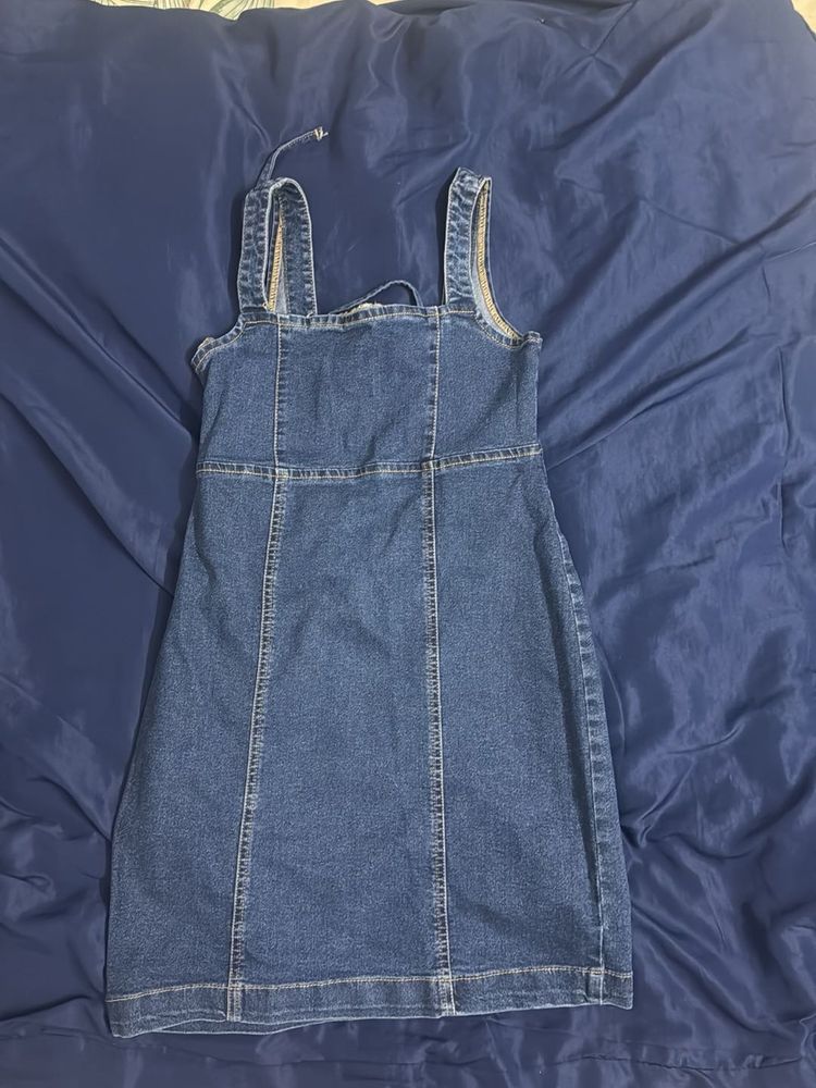 10/10 Blue cute Denim Dress