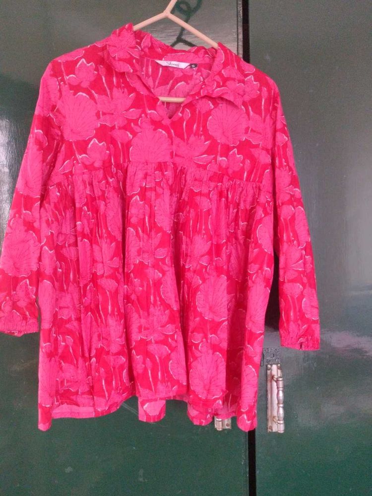 Pure Cotton Short Kurta
