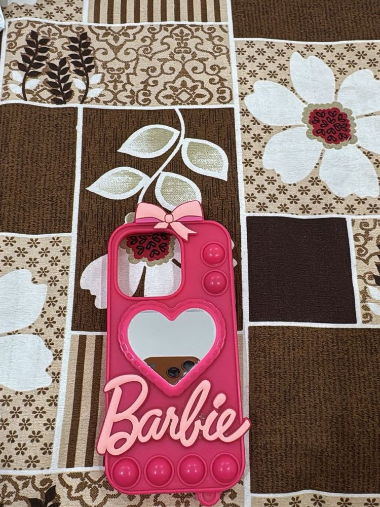 Barbie Phone Case with Mirror