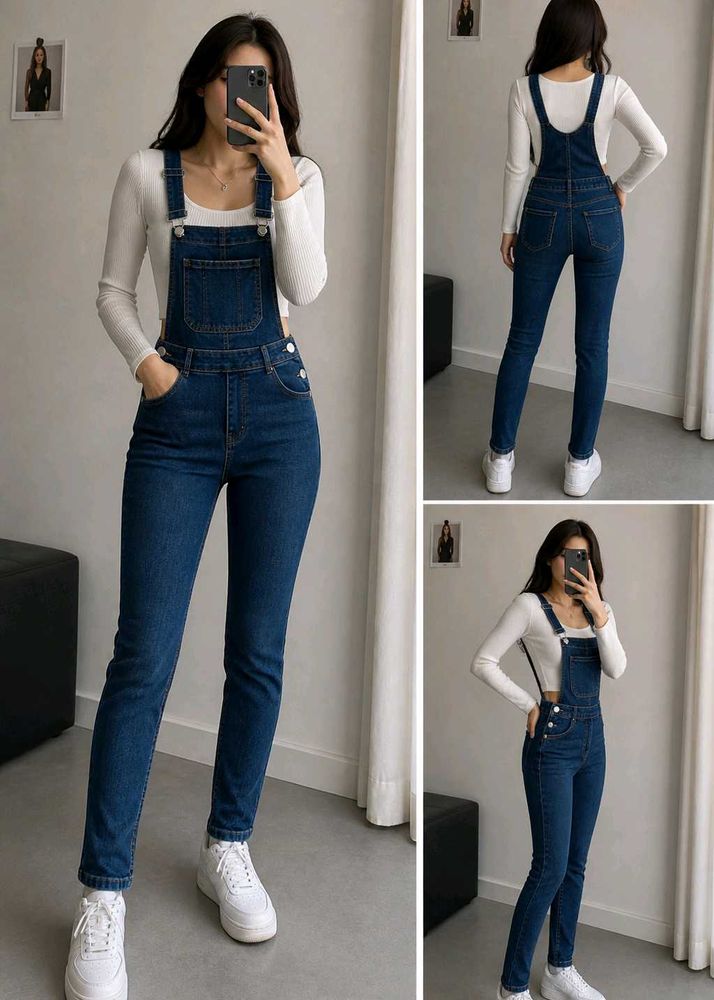 Denim Overalls