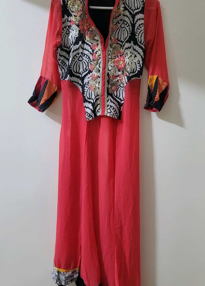 Front Open Indo Western boutique Kurti