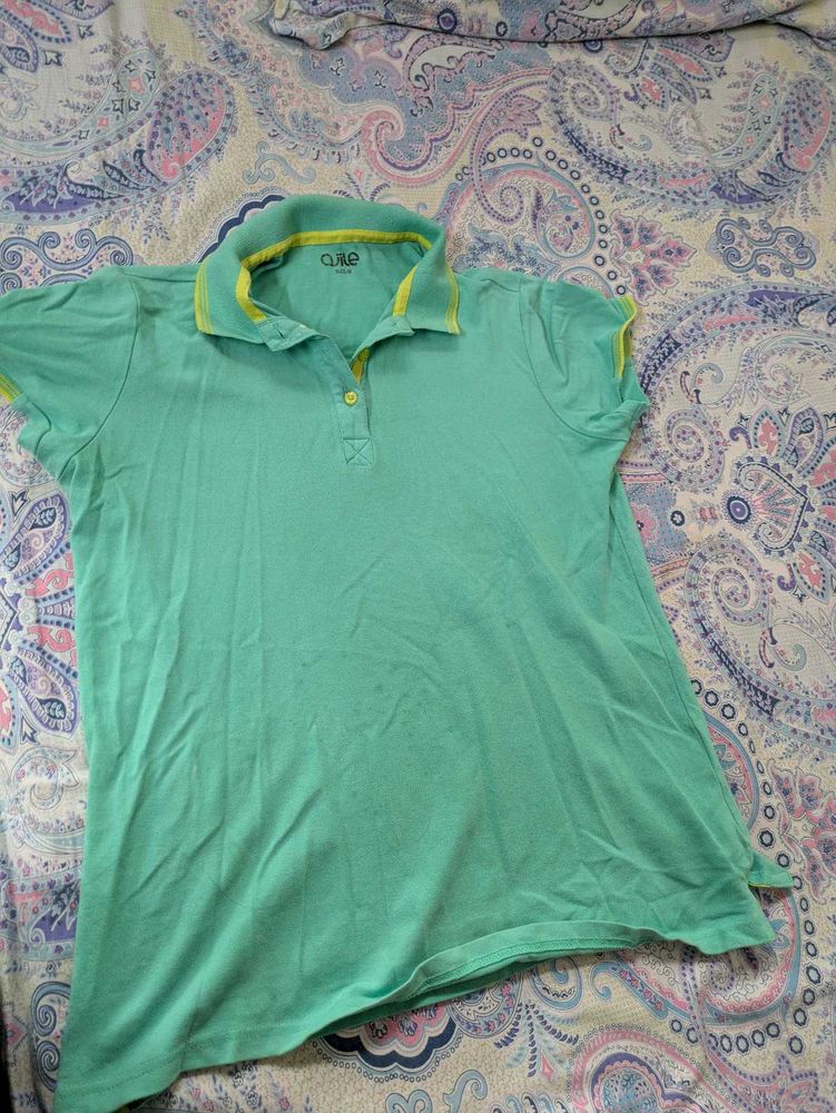 Green Polo T-Shirt