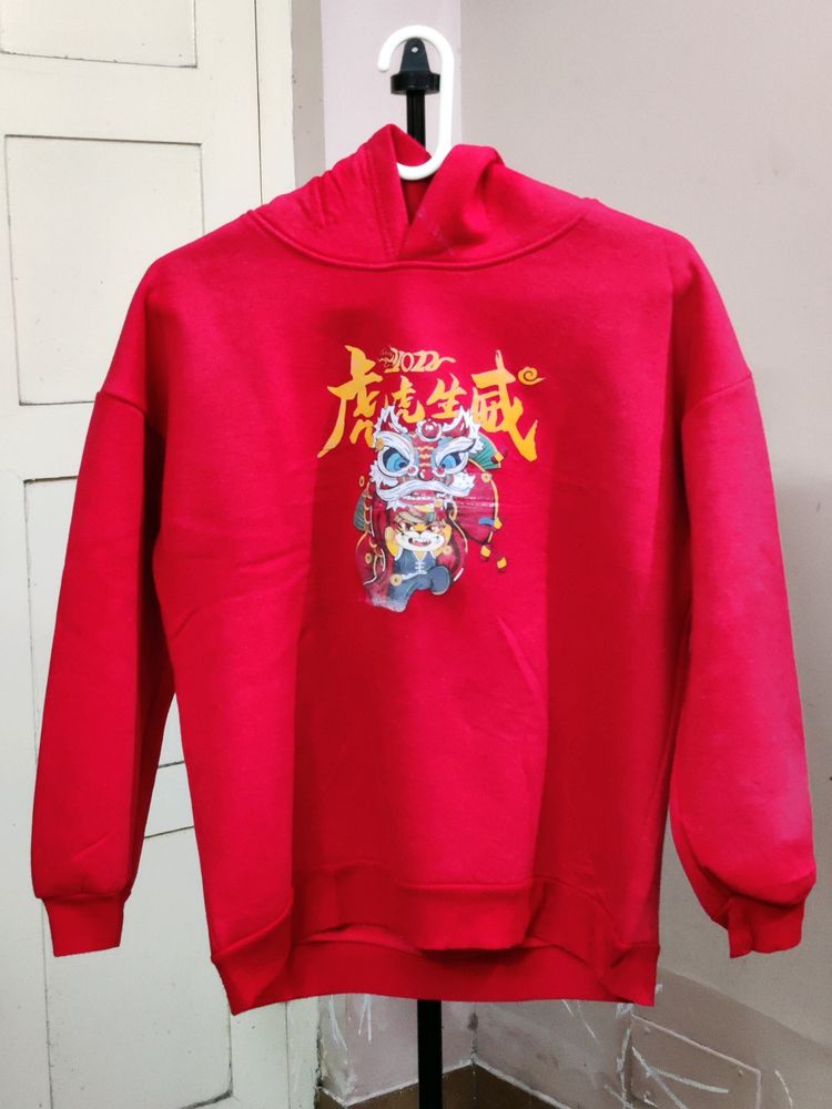💥BUY1GET1💥 IMPORTED hooded sweatshirt  a Lion Dance