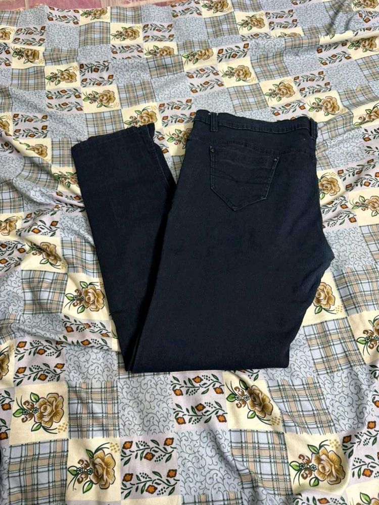 Dark Grey Denim Jeans