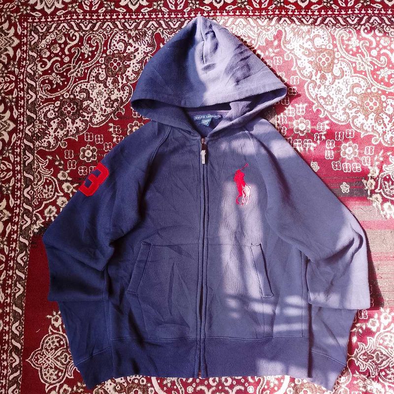 Ralph Lauren Zip Up Hoodie (Women Size)
