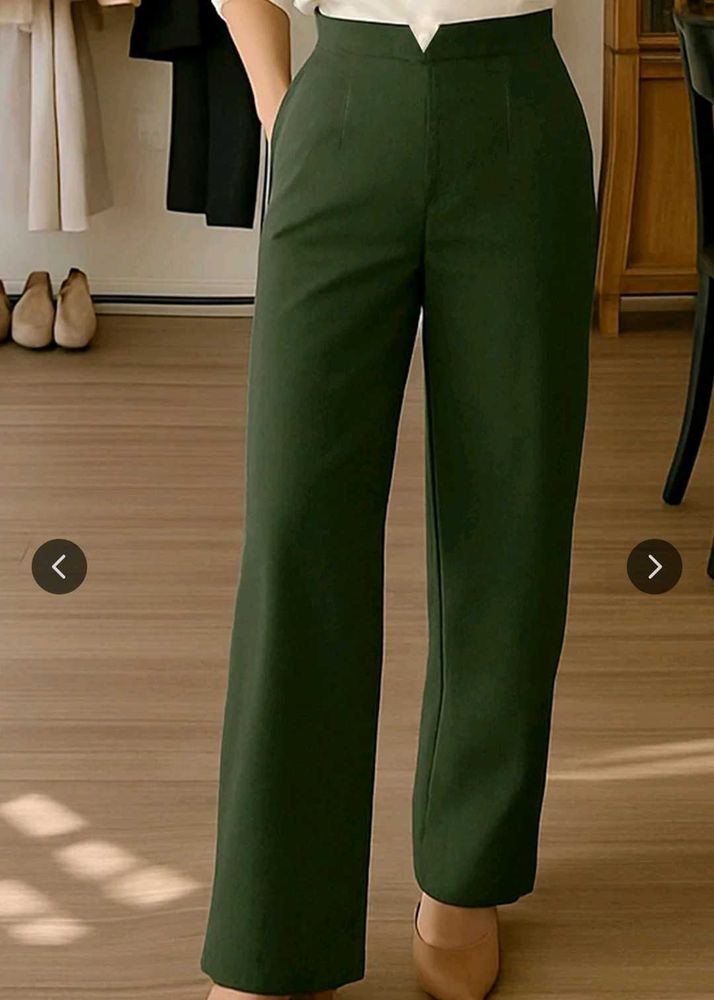 Elegant Wide Leg Trousers