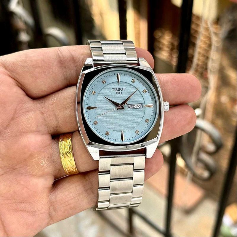 NEW TISSOT GENTLEMAN  DAY-DATE DIAL MEN.* ✅