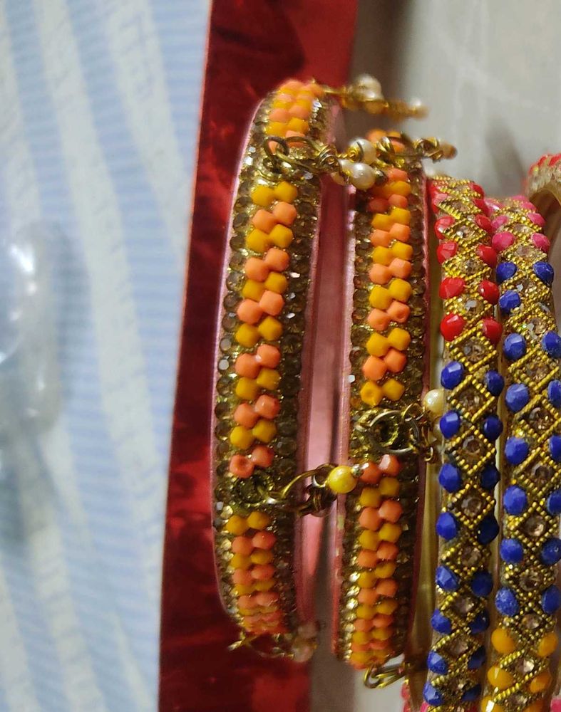 Beautiful Party Wear Bangles Combo