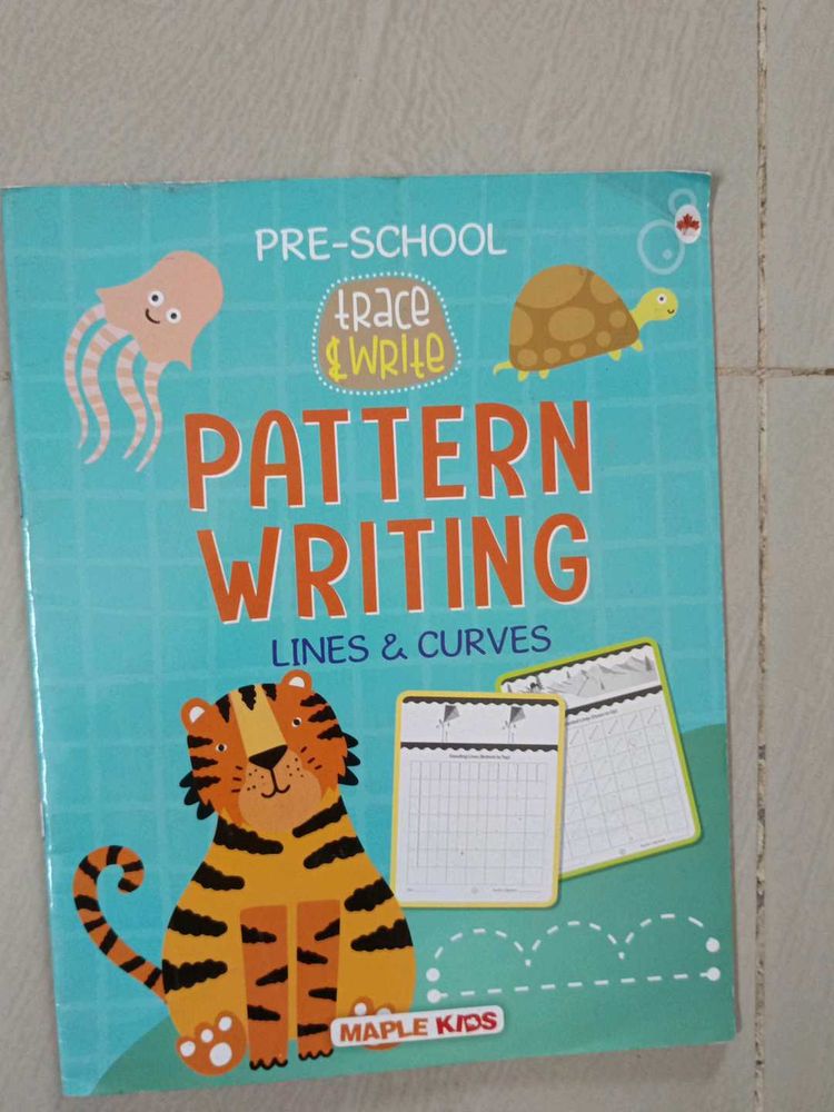 Pre-School Pattern Writing Book