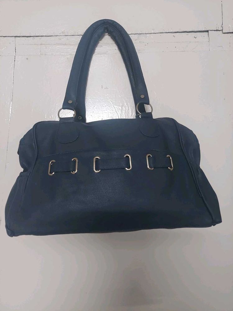 Vintage Blue Shoulder Bag