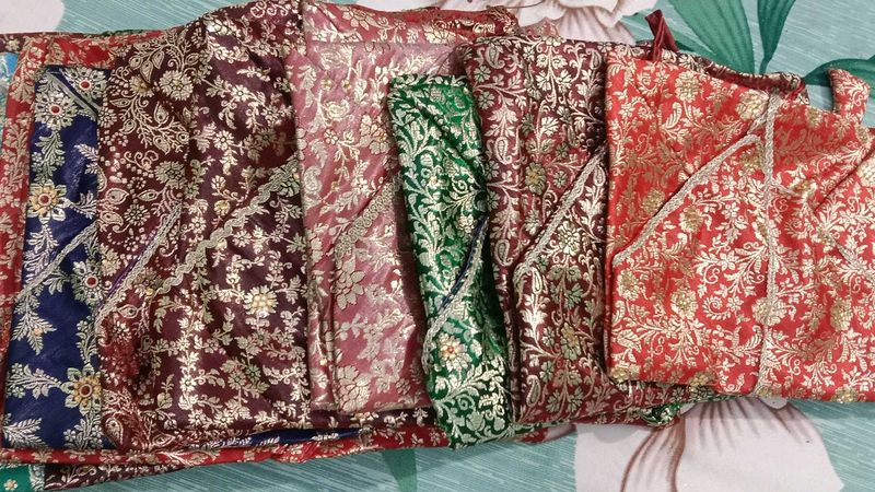 Vibrant Brocade  banarsi Quran cover✨Collection