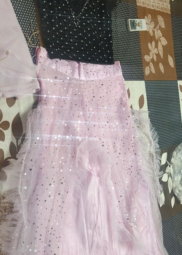 Crop Top Lehenga (New)