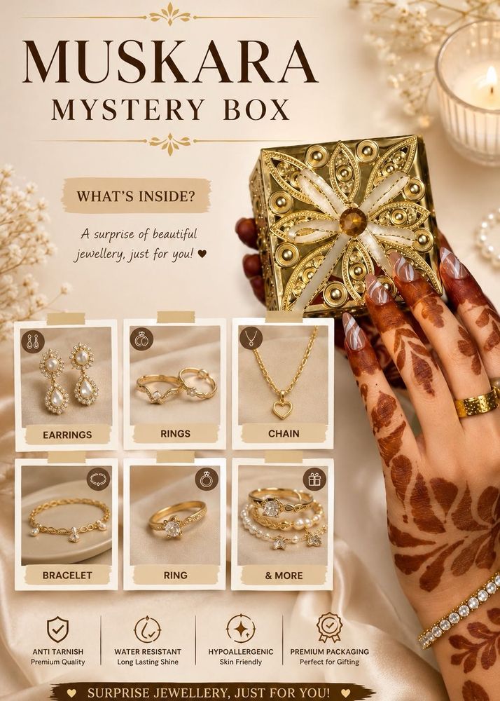 Small  Muskara Mystery Box - Surprise Jewellery