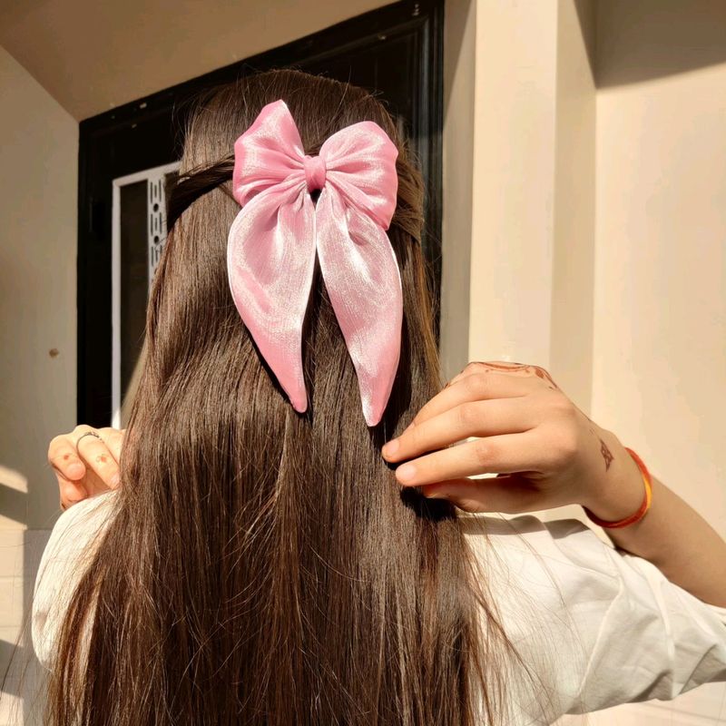 Shimmer Hair Bow Pin