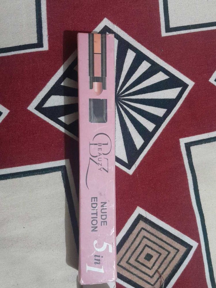 D7 Beauty 5 In 1 Nude Lipstick