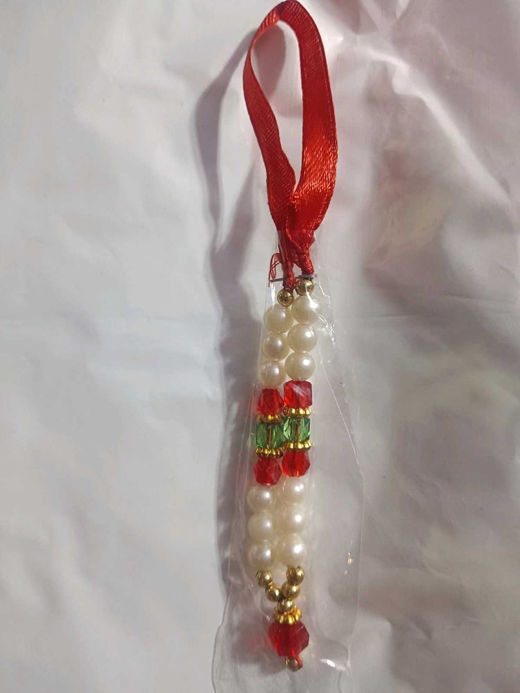 Elegant Pearl &amp; Crystal Mala laddu Gopal