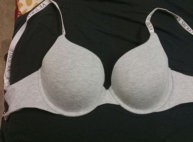 VICTORIA'S SECRET Grey Push-up Bra