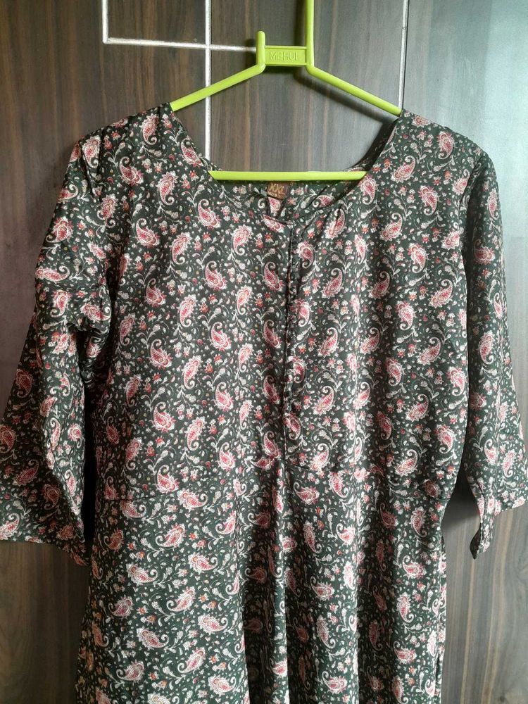 Green Anarkali