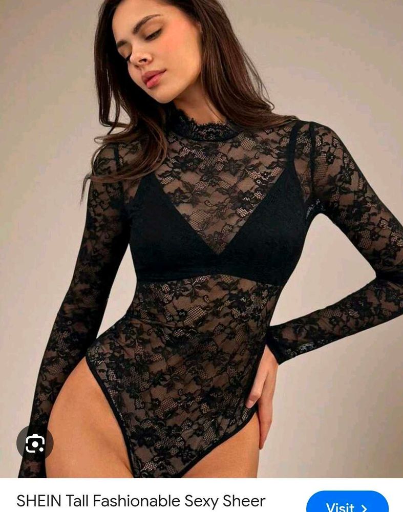 Sheer Lace Bodysuit