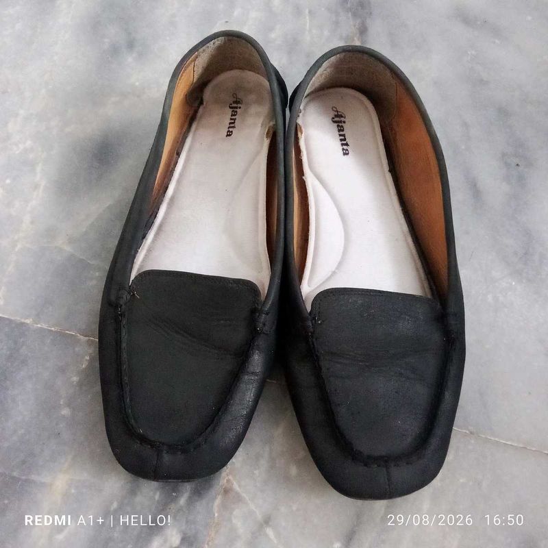 Classic Black Loafers