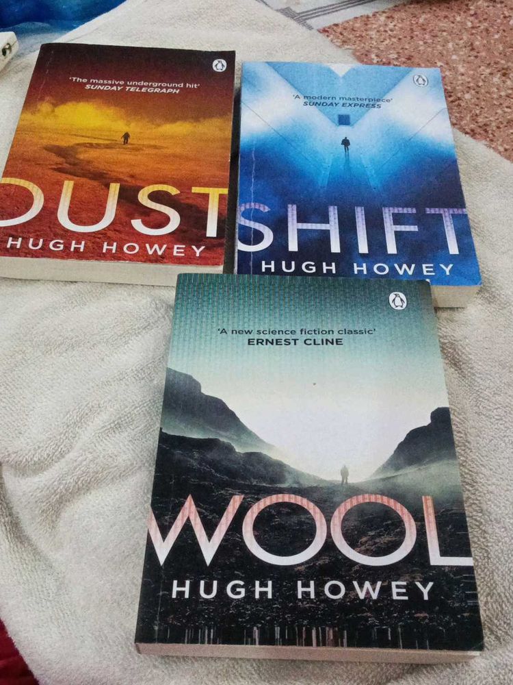 Hugh Howey "Wool", "Shift", "Dust" Trilogy