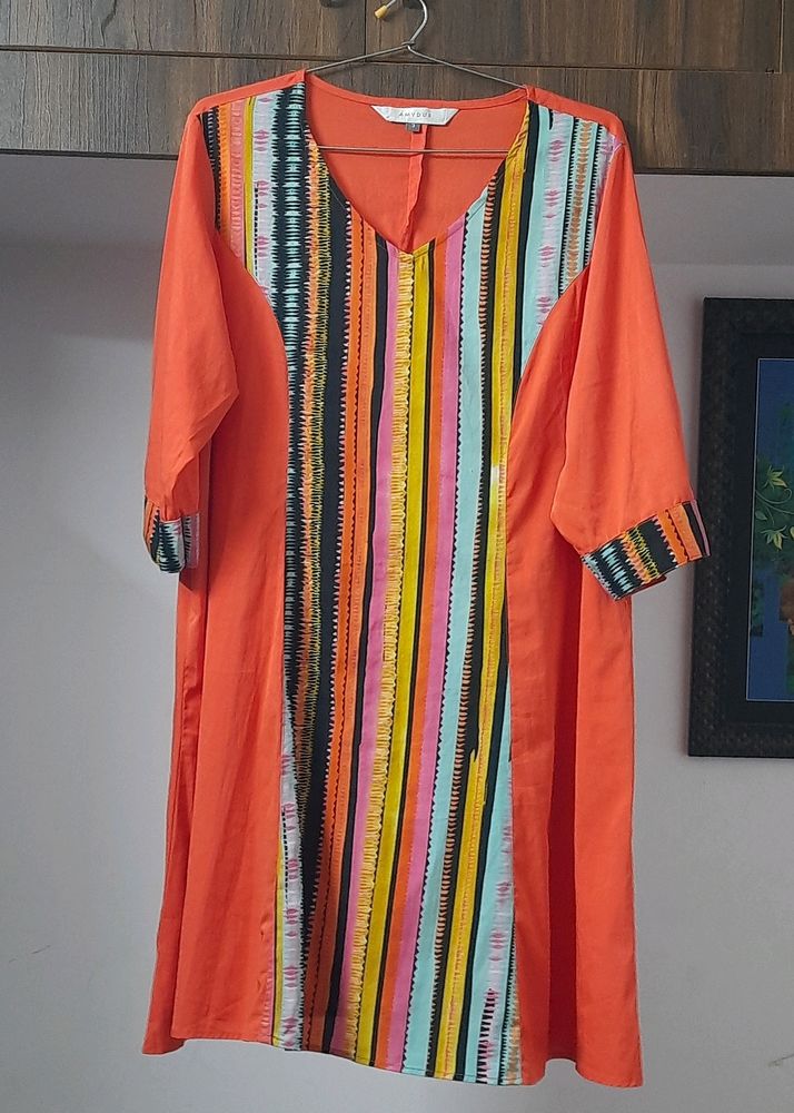 Orange Kurta