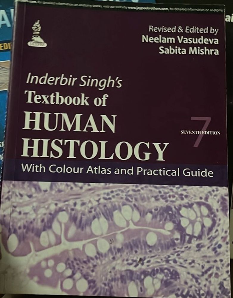 Inderbir Singh's Textbook of Human Histology
