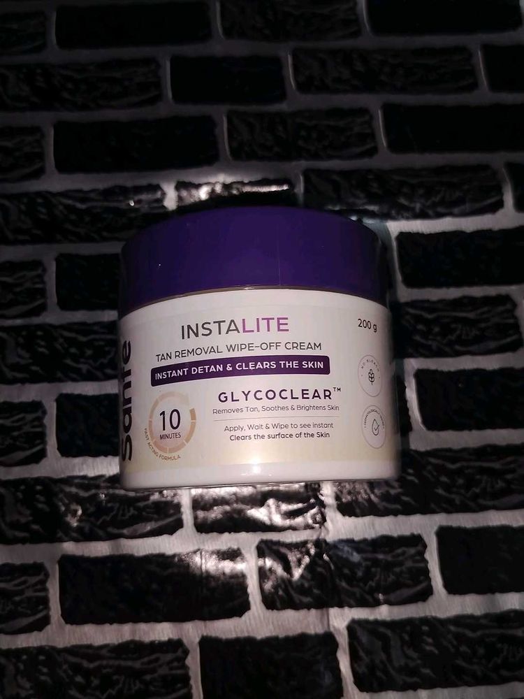 (Sealed)Sanfe Instalite Wipe Off DeTan Body Cream