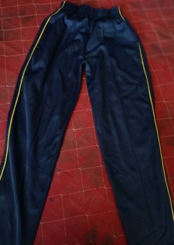 school Navy Track Pants