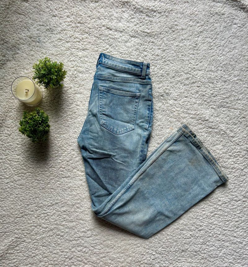 Light Wash Bootcut Jeans