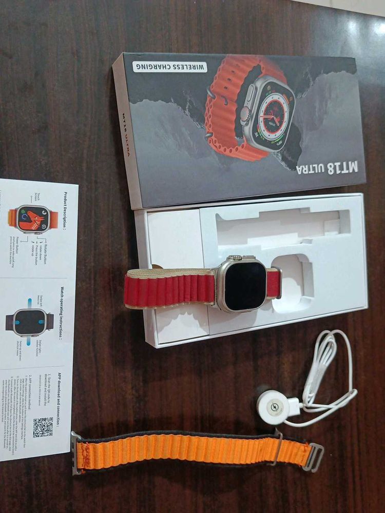 Apple MT 18 ultra smartwatch