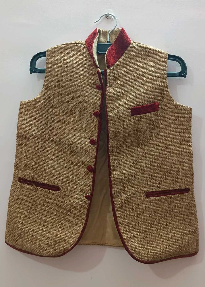 Boys Ethnic Waistcoat
