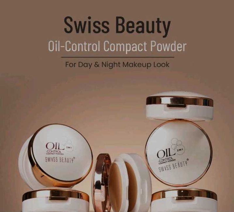 Swiss Beauty Oil-Control Compact Powder