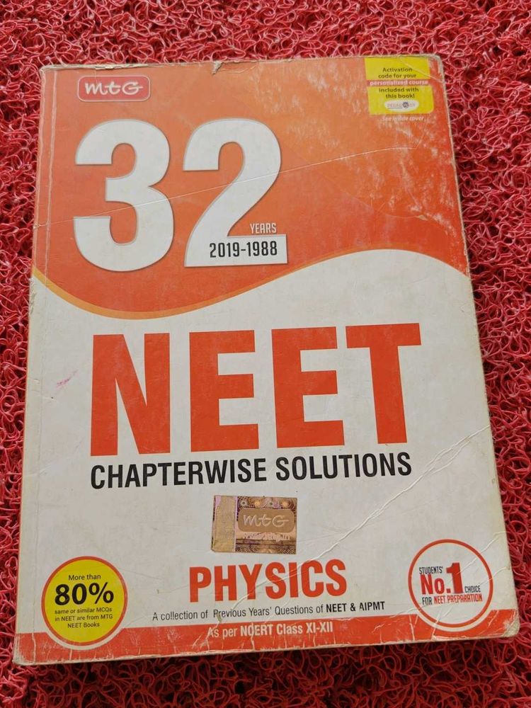 MTG 32 Years NEET Physics Chapterwise Solutions