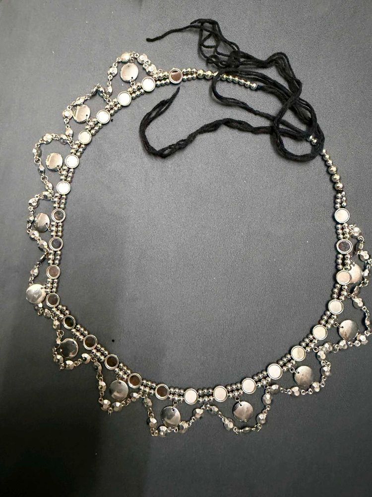 Silver Tone Waist Chain