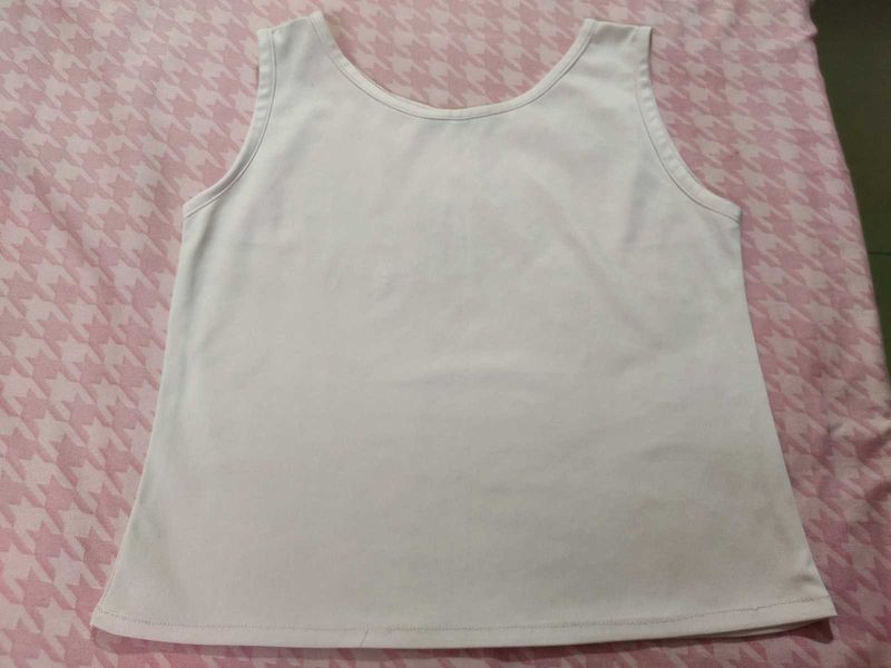 Powder Pink Crop Top