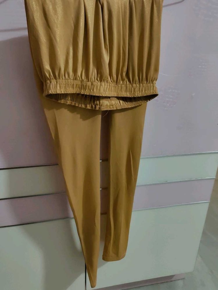 Gold Shimmer Leggin