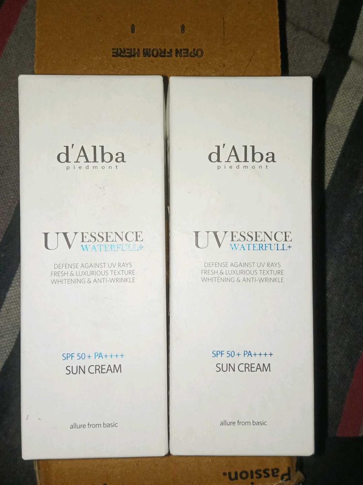 d'Alba UV Essence Sun Cream SPF 50 PA++++