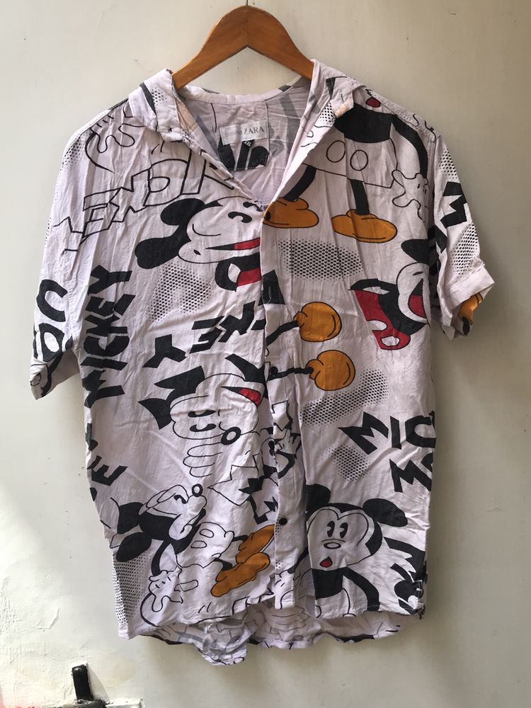 ZARA ESSENTIALS WOMEN OVERSIZE SHIRT