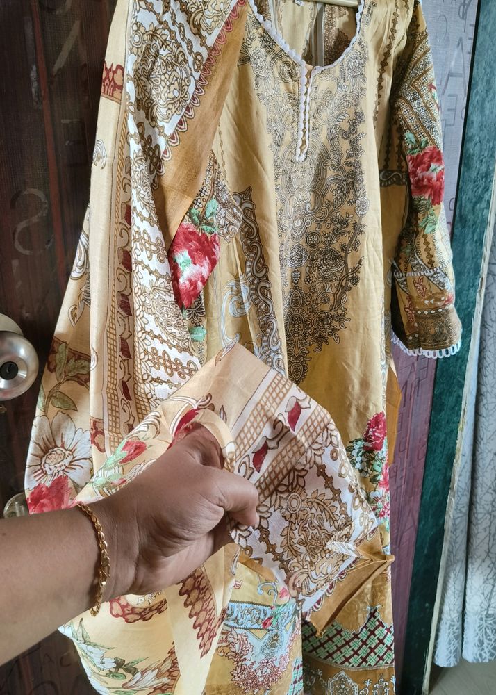 Lawn Cotton Suit For Summers 🌞