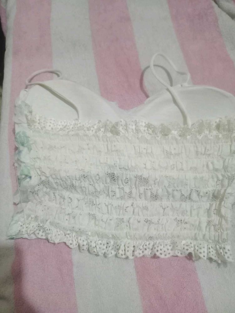 Sheer Floral Bralette