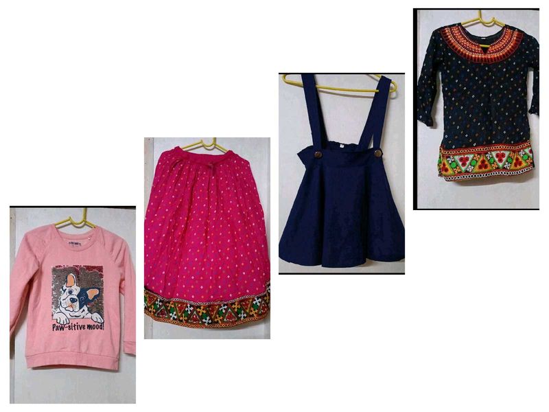 Comboo dress for baby girls