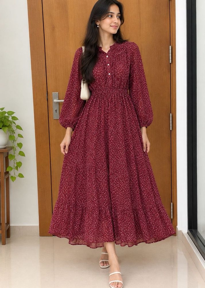 Floral gown