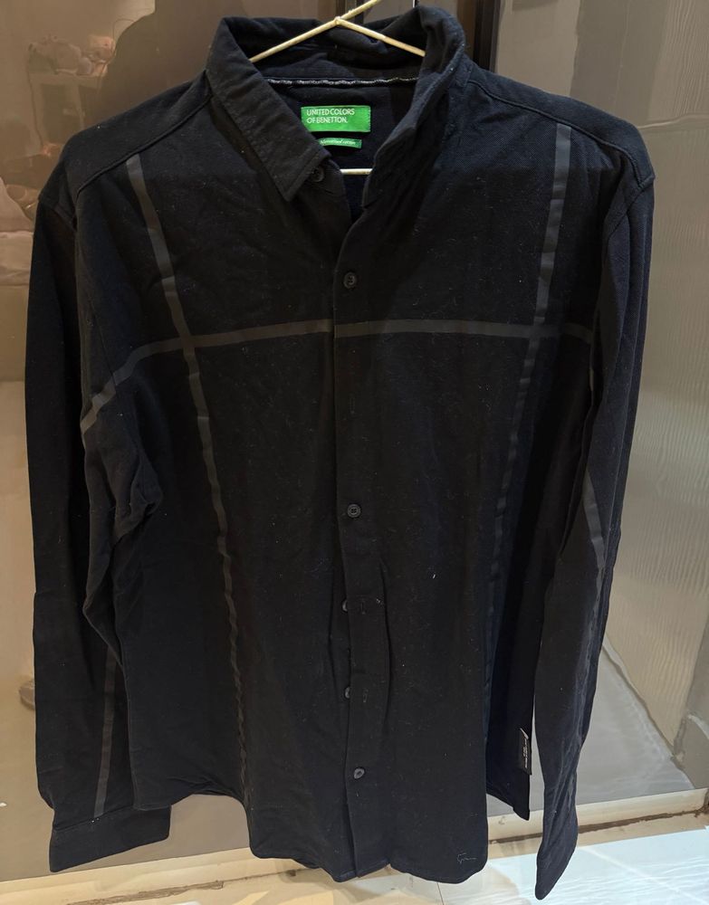 United Colors of Benetton Black Shirt