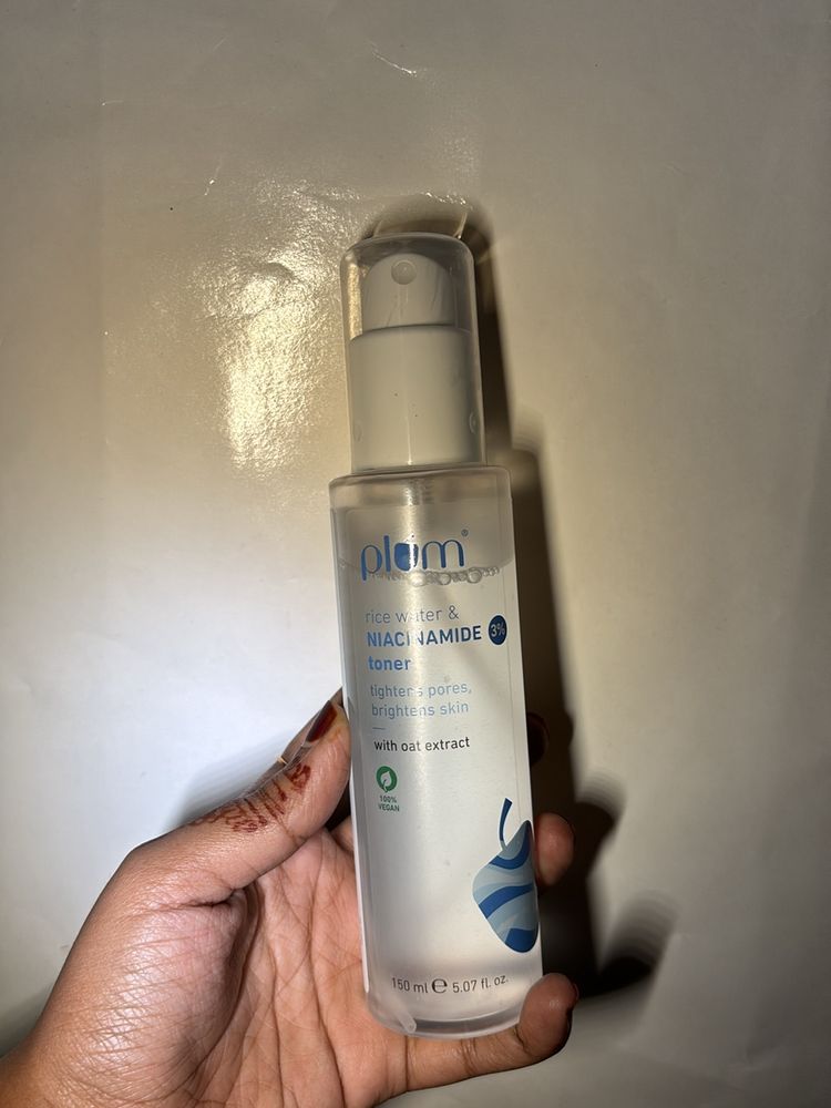 Plum Rice Water And Niacinamide Toner