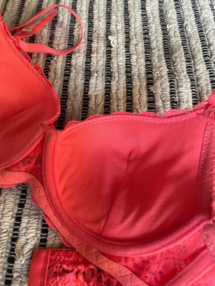 Neon Pink Bra