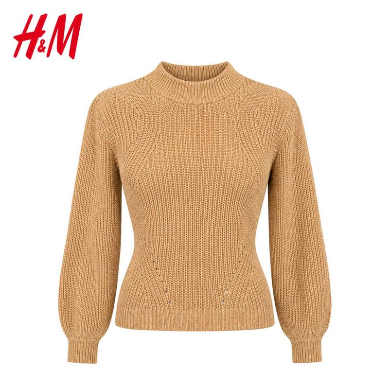 H&amp;M Knit Mock Neck Sweater