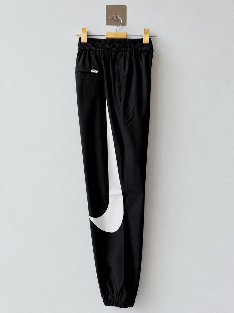 Nike Black Swoosh Track Pants