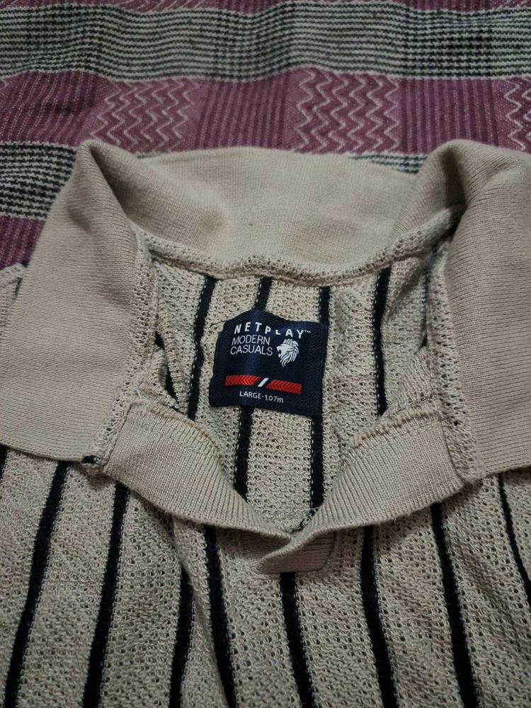 Classic Striped Polo Shirt netplay